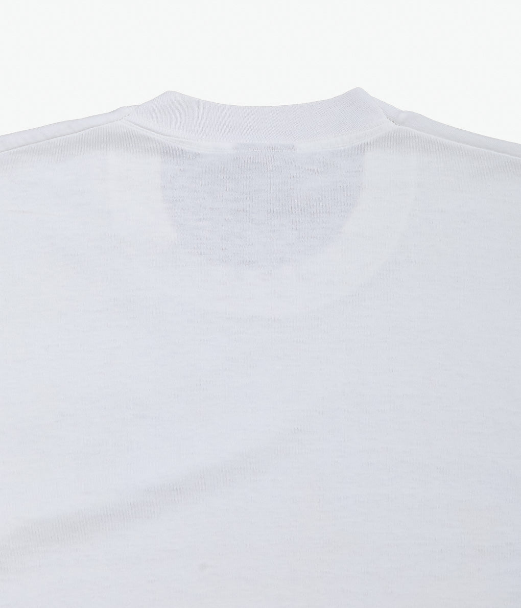 VINTAGE CLOTHING ''90'S WALK THROUGH TIME TEE'' (WHITE)