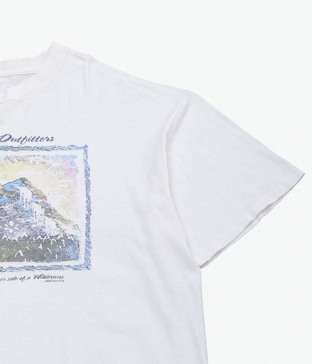 VINTAGE CLOTHING ''AMERICAN EAGLE PRINT TEE'' (WHITE)