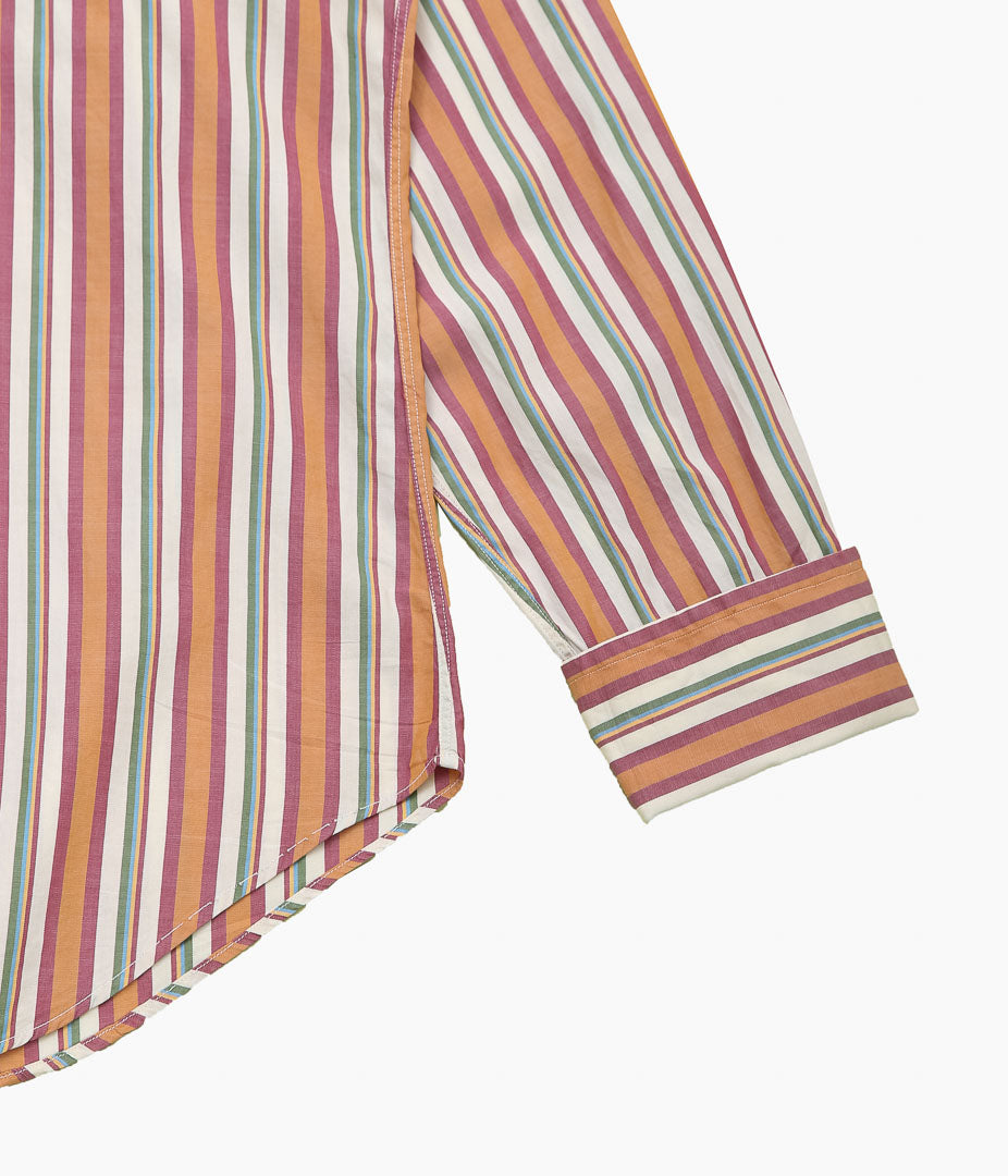 USED&VINTAGE ''GANT SHIRTMAKERS COTON MULTI STRIPE SHIRT MADE IN USA'' (MULTI)