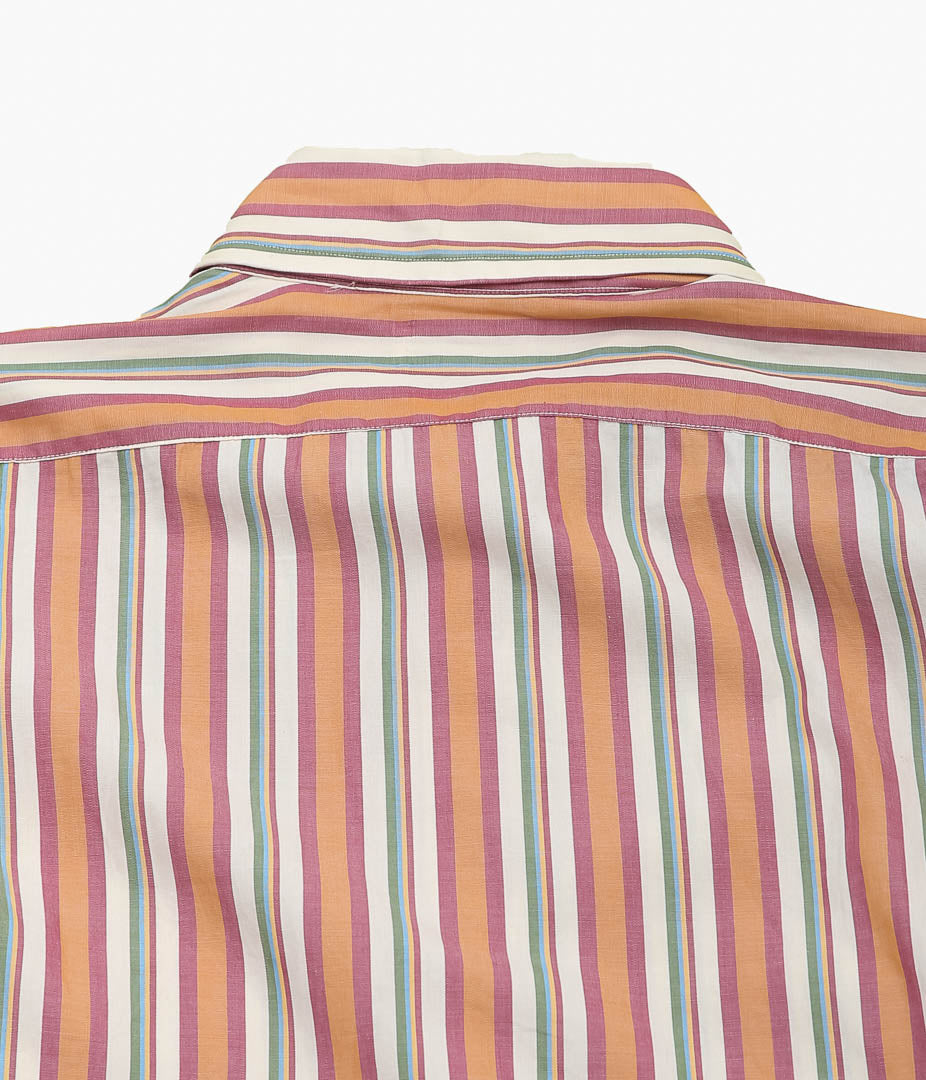 USED&VINTAGE ''GANT SHIRTMAKERS COTON MULTI STRIPE SHIRT MADE IN USA'' (MULTI)