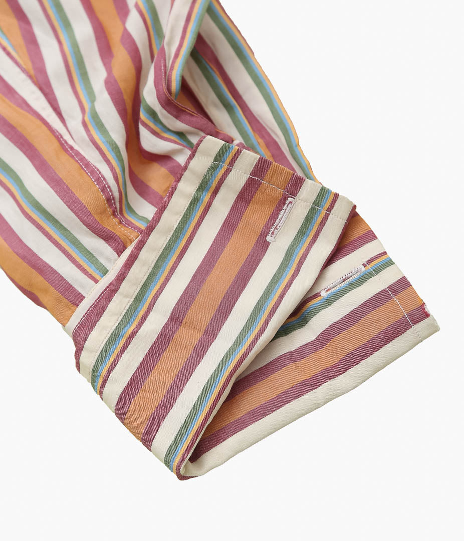 USED&VINTAGE ''GANT SHIRTMAKERS COTON MULTI STRIPE SHIRT MADE IN USA'' (MULTI)