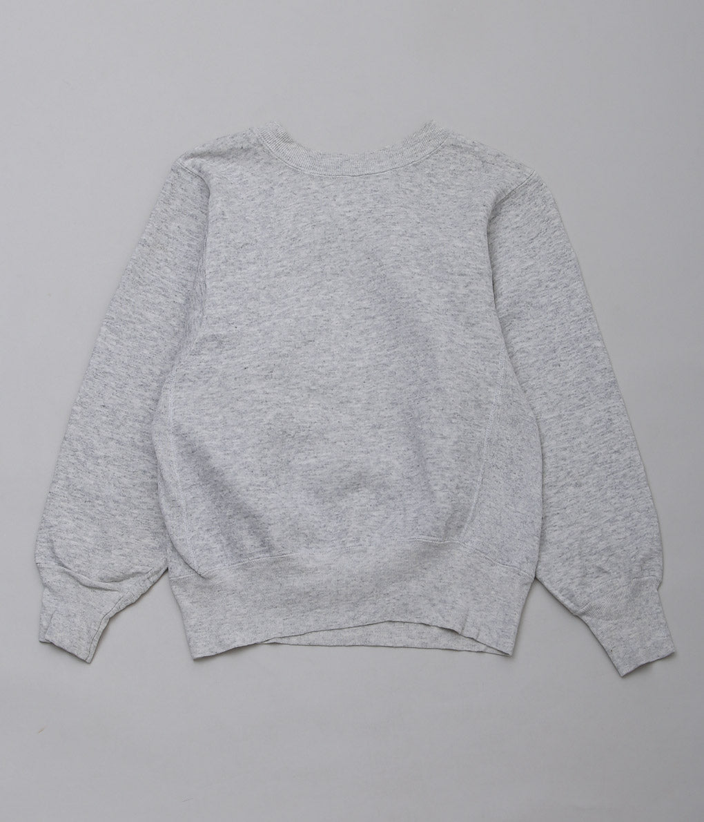 USED&VINTAGE ''VELVA SHEEN COLLEGE SWEATSHIRT'' (LIGHT GRAY)