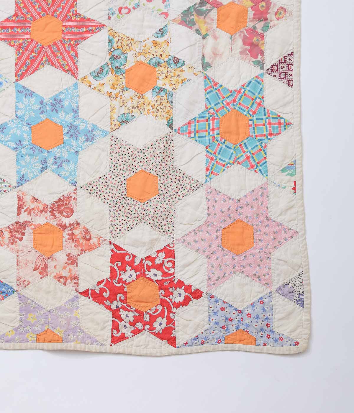 VINTAGE FABRIC ''VINTAGE AMERICAN QUILT #35'' (ASSO)