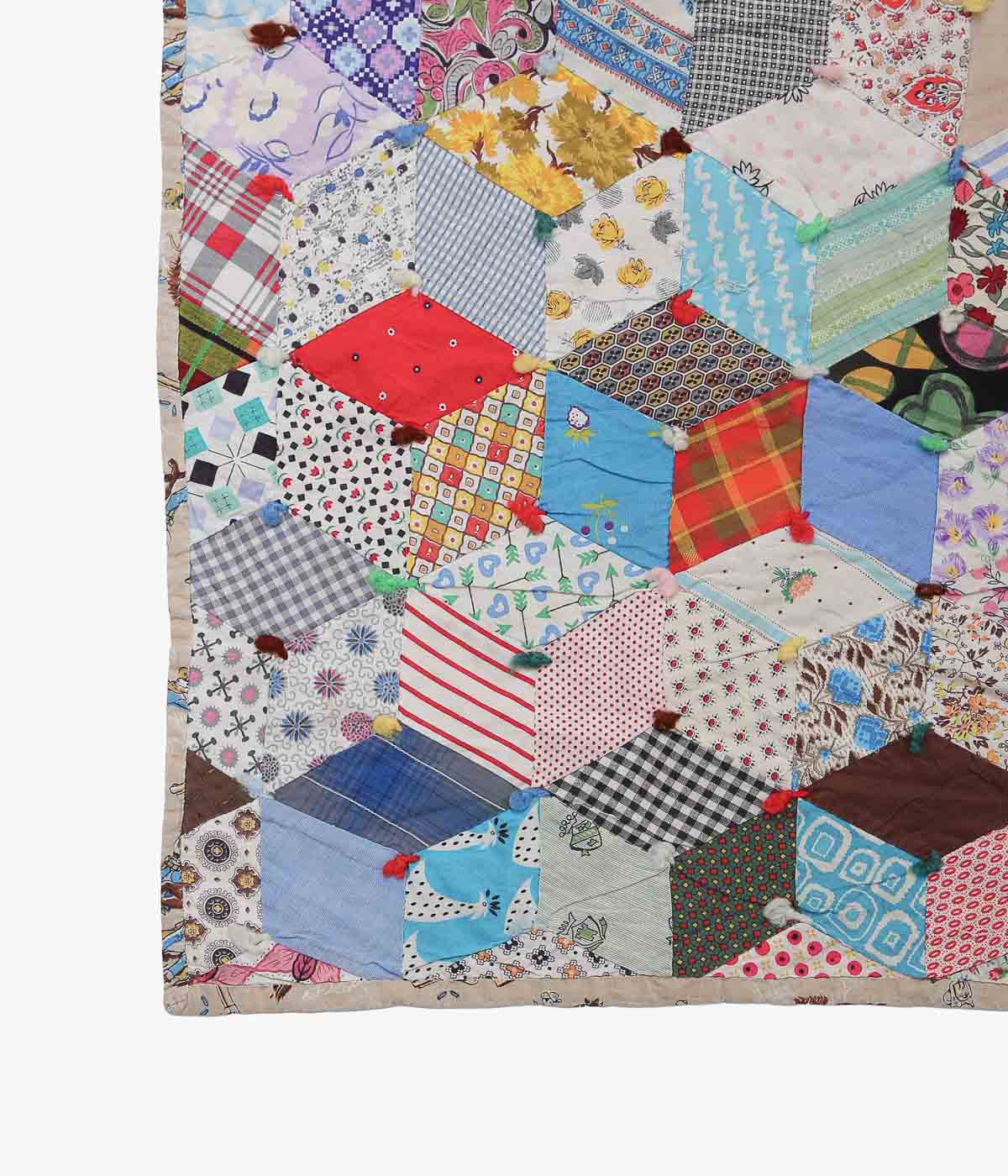 VINTAGE FABRIC ''VINTAGE AMERICAN QUILT #36'' (ASSO)