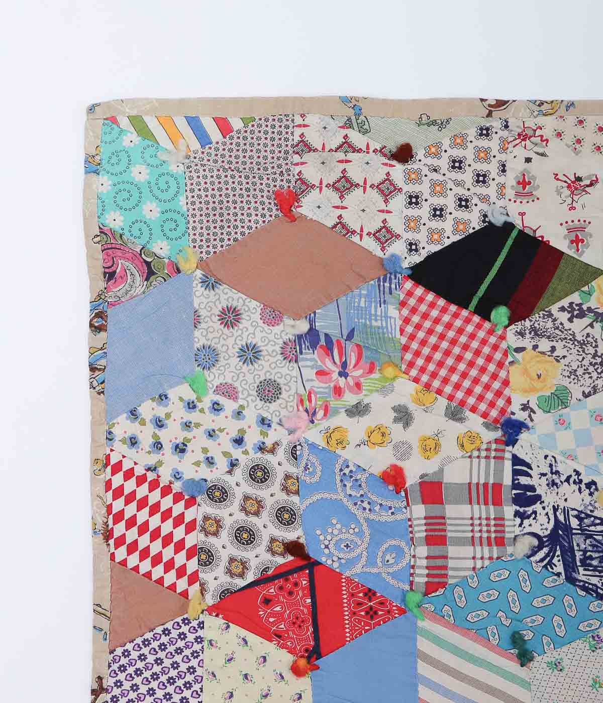 VINTAGE FABRIC ''VINTAGE AMERICAN QUILT #36'' (ASSO)
