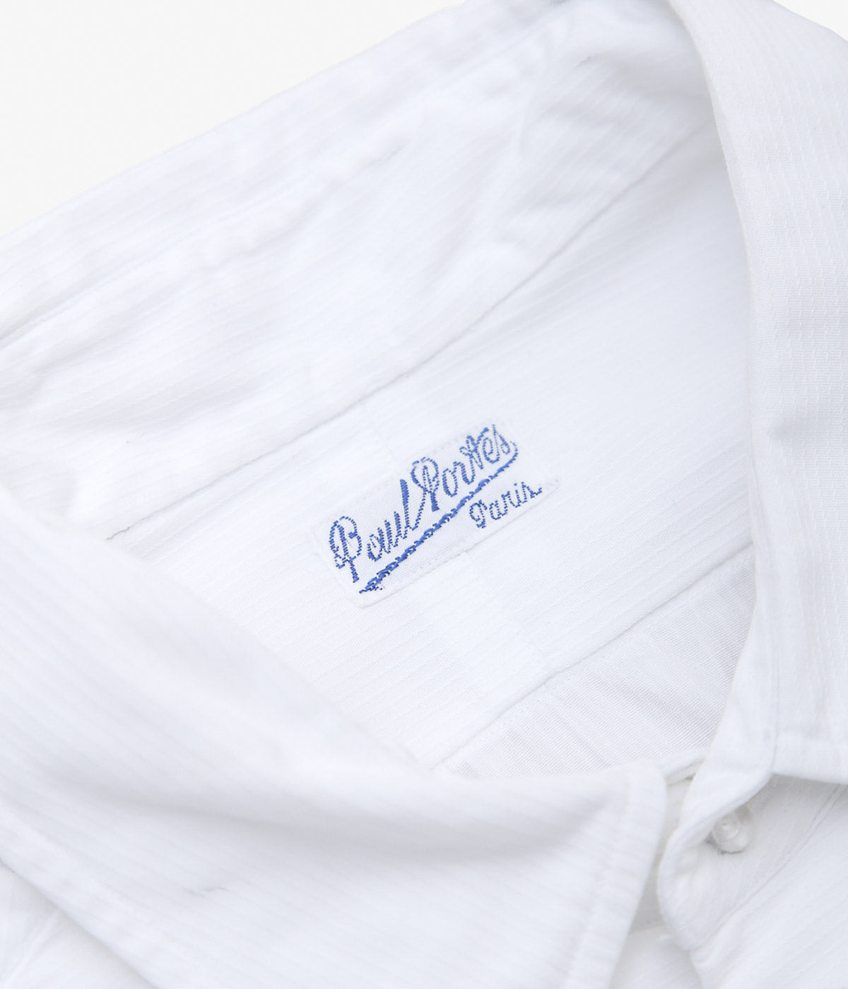 USED&VINTAGE ''1910'S~1920'S FRENCH ANTIQUE SHIRT DEADSTOCK'' (WHITE)