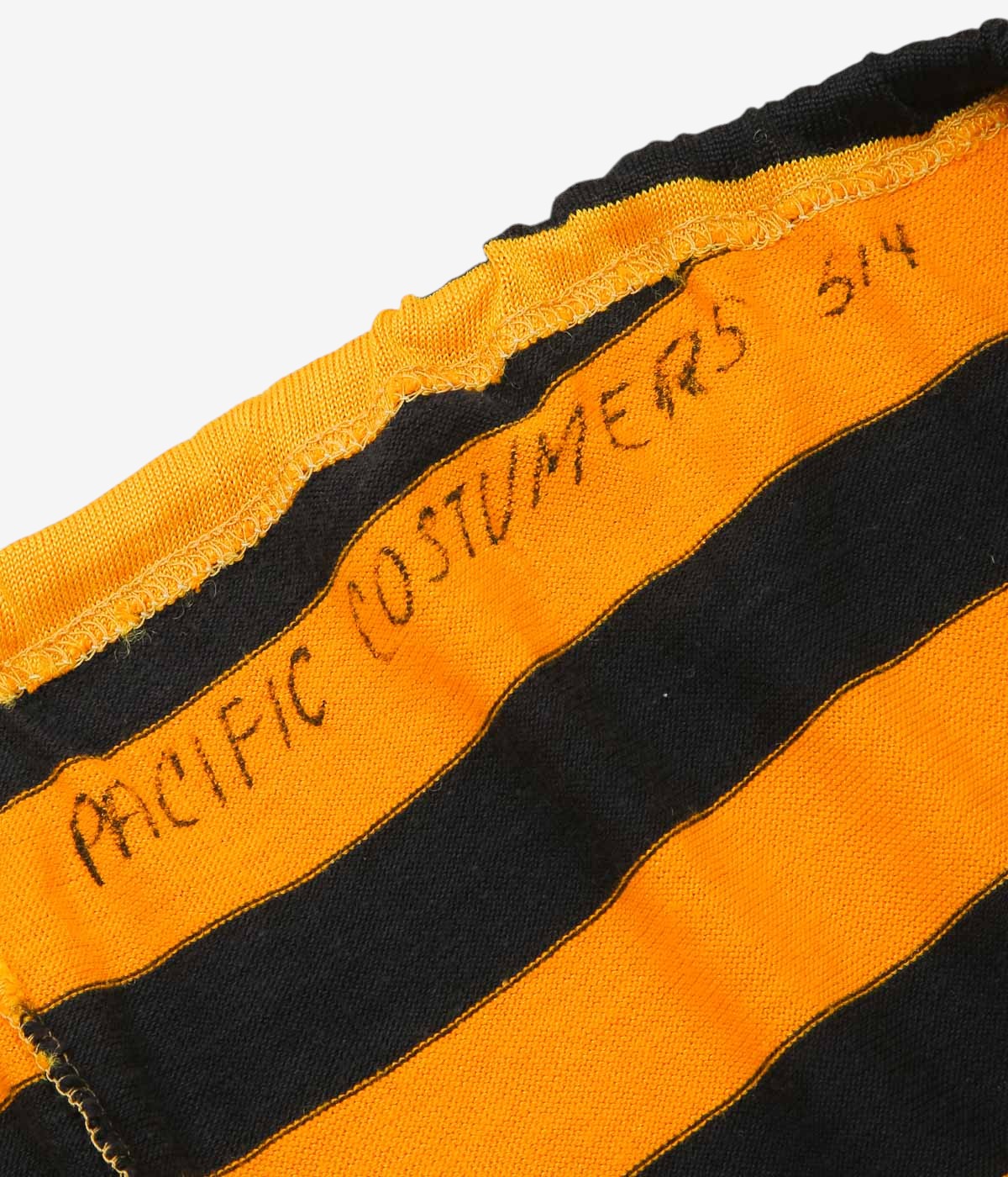 VINTAGE CLOTHING ''40-50's PACIFIC COSTUMERS SWIMSUIT'' (YELLOW × BLACK)