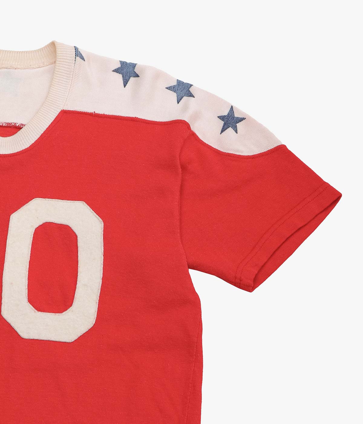 VINTAGE CLOTHING ''40~50'S NO.30 FOOTBALL SHIRT'' (RED)