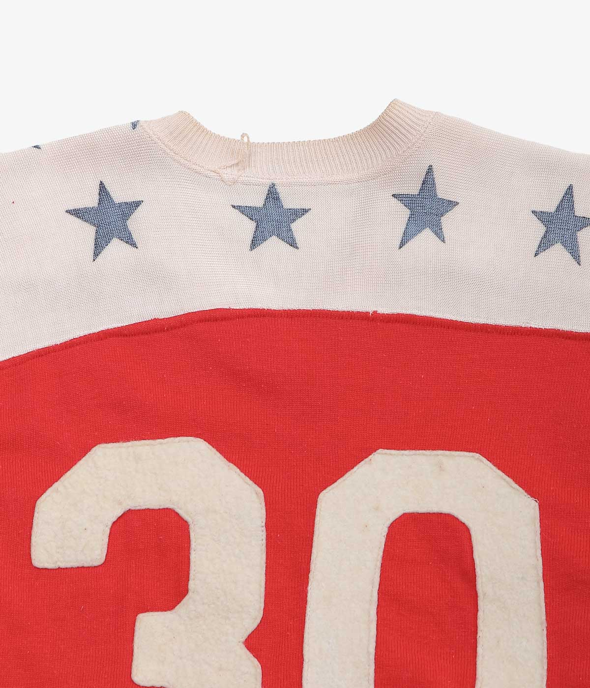 VINTAGE CLOTHING ''40~50'S NO.30 FOOTBALL SHIRT'' (RED)