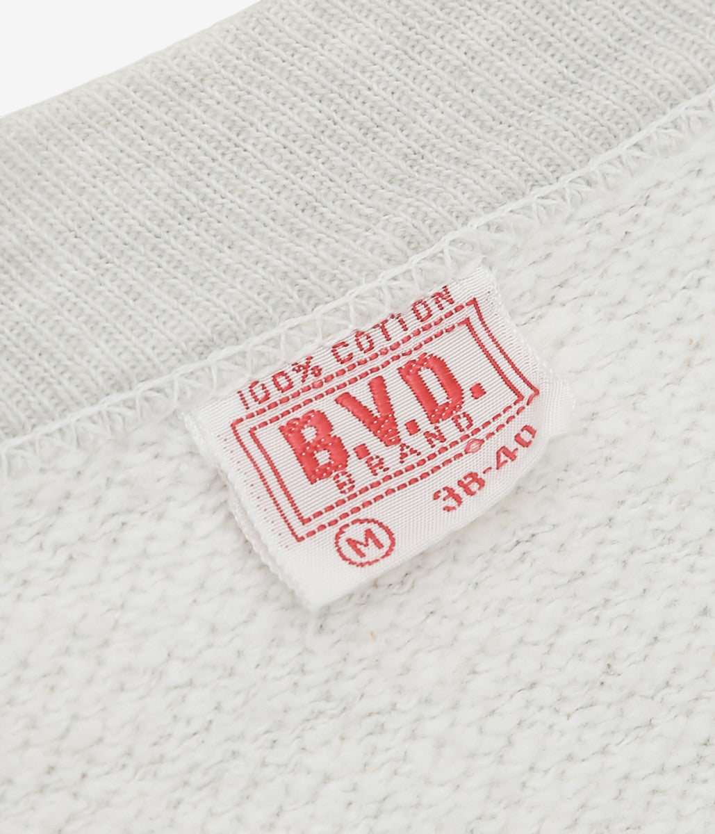 VINTAGE CLOTHING ''50's BVD FRONT V SWEATSHIRT'' (GRAY)