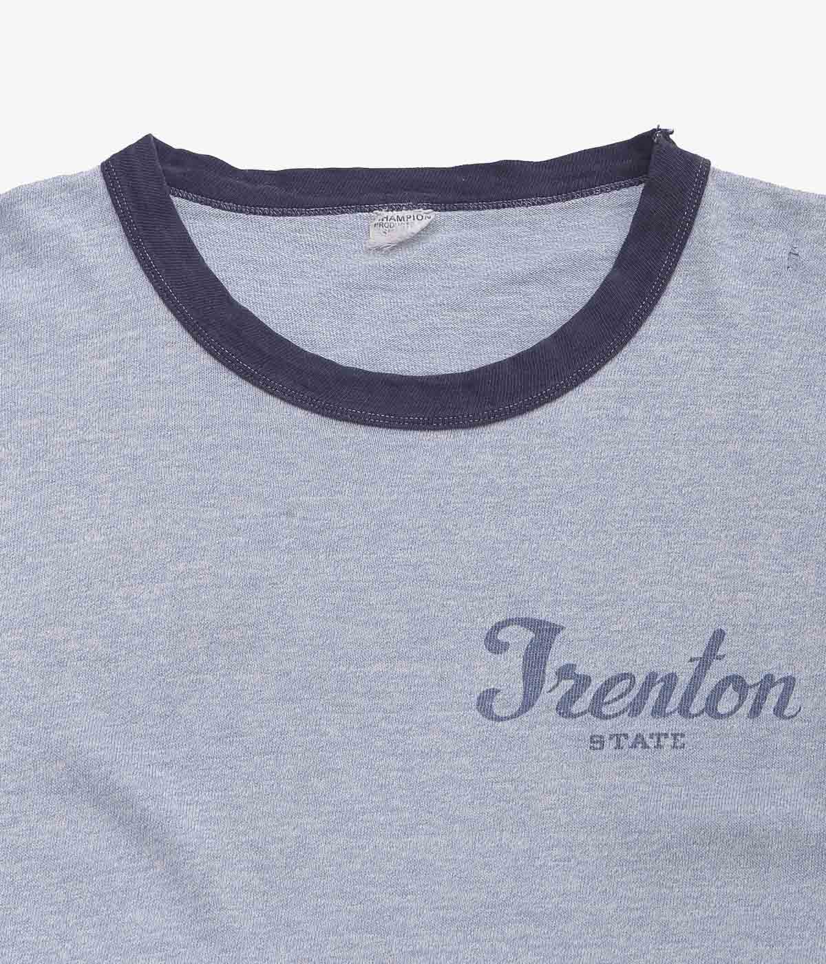VINTAGE CLOTHING''60'S CHAMPION "TRENTON" RINGAR TEE''(BLUE)