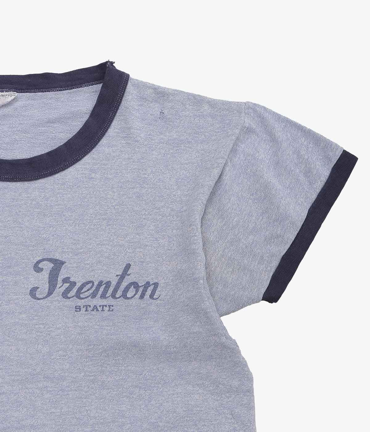 VINTAGE CLOTHING''60'S CHAMPION "TRENTON" RINGAR TEE''(BLUE)