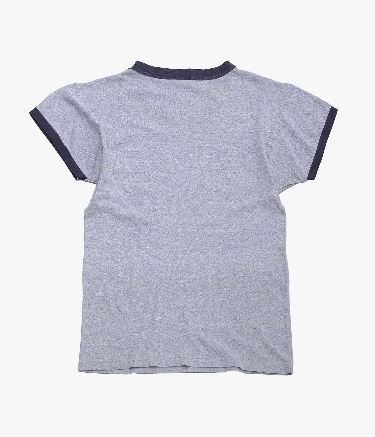 VINTAGE CLOTHING''60'S CHAMPION "TRENTON" RINGAR TEE''(BLUE)