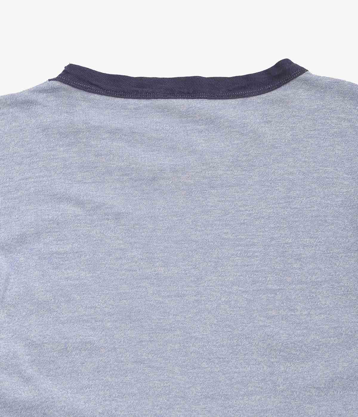 VINTAGE CLOTHING''60'S CHAMPION "TRENTON" RINGAR TEE''(BLUE)