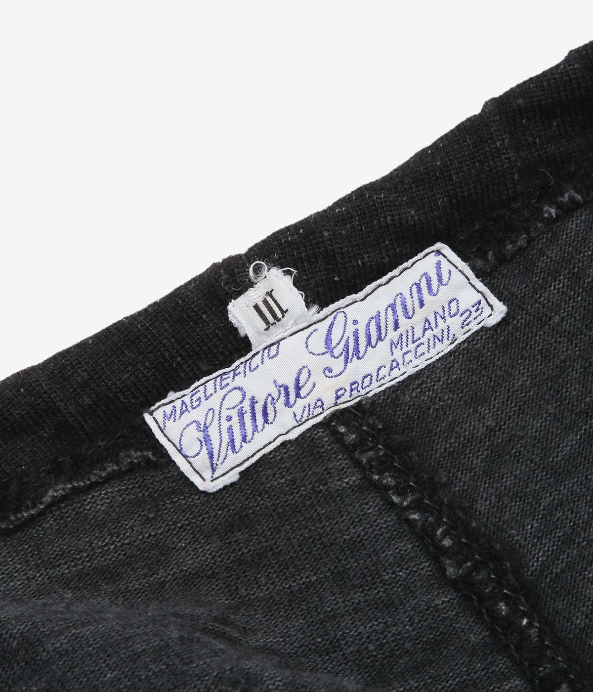 VINTAGE CLOTHING ''60's VITTORE GIANNI CYCLING SHORTS'' (BLACK)