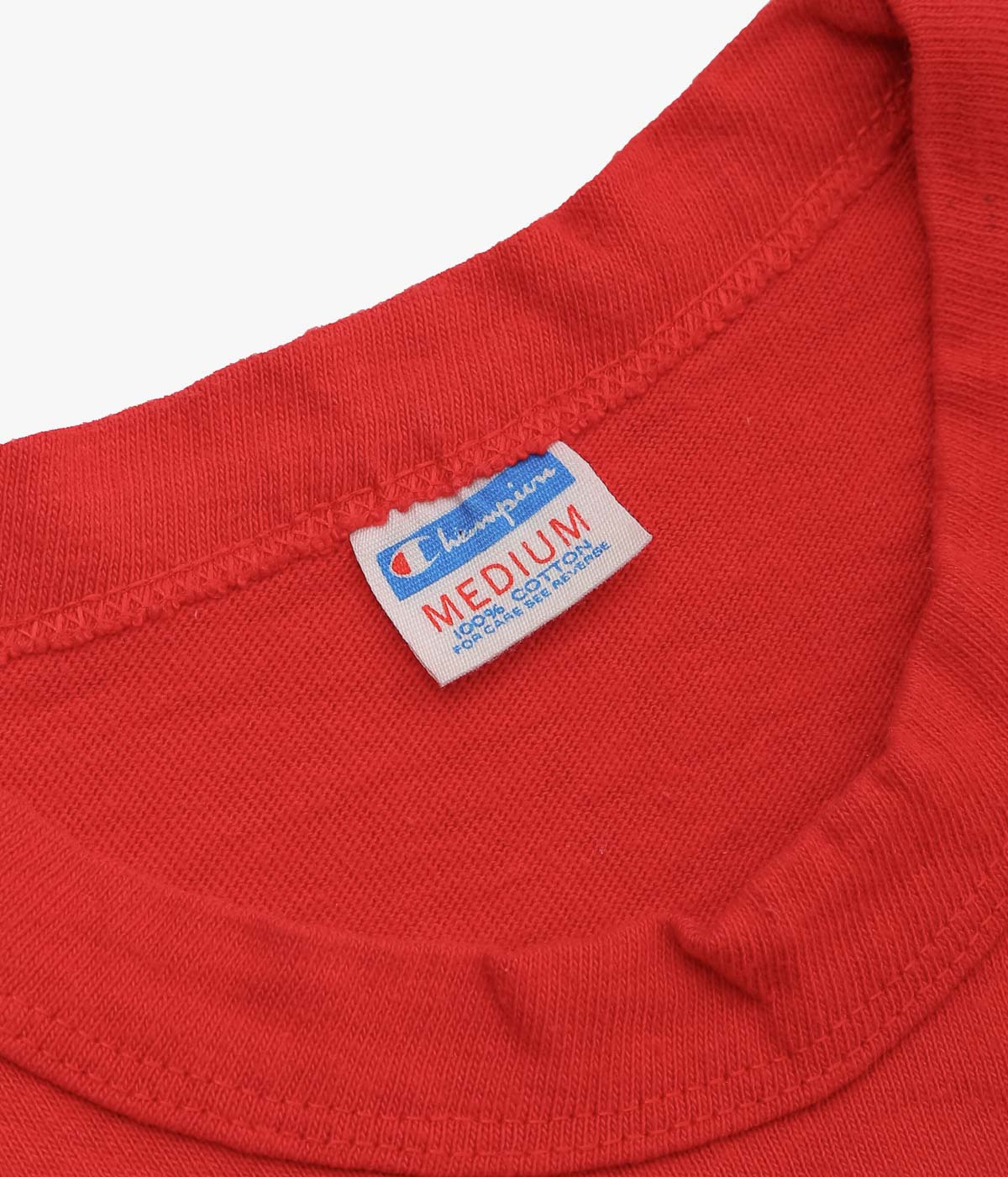 VINTAGE CLOTHING ''70's CHAMPION "SUPER SENIOR" TEE'' (RED)