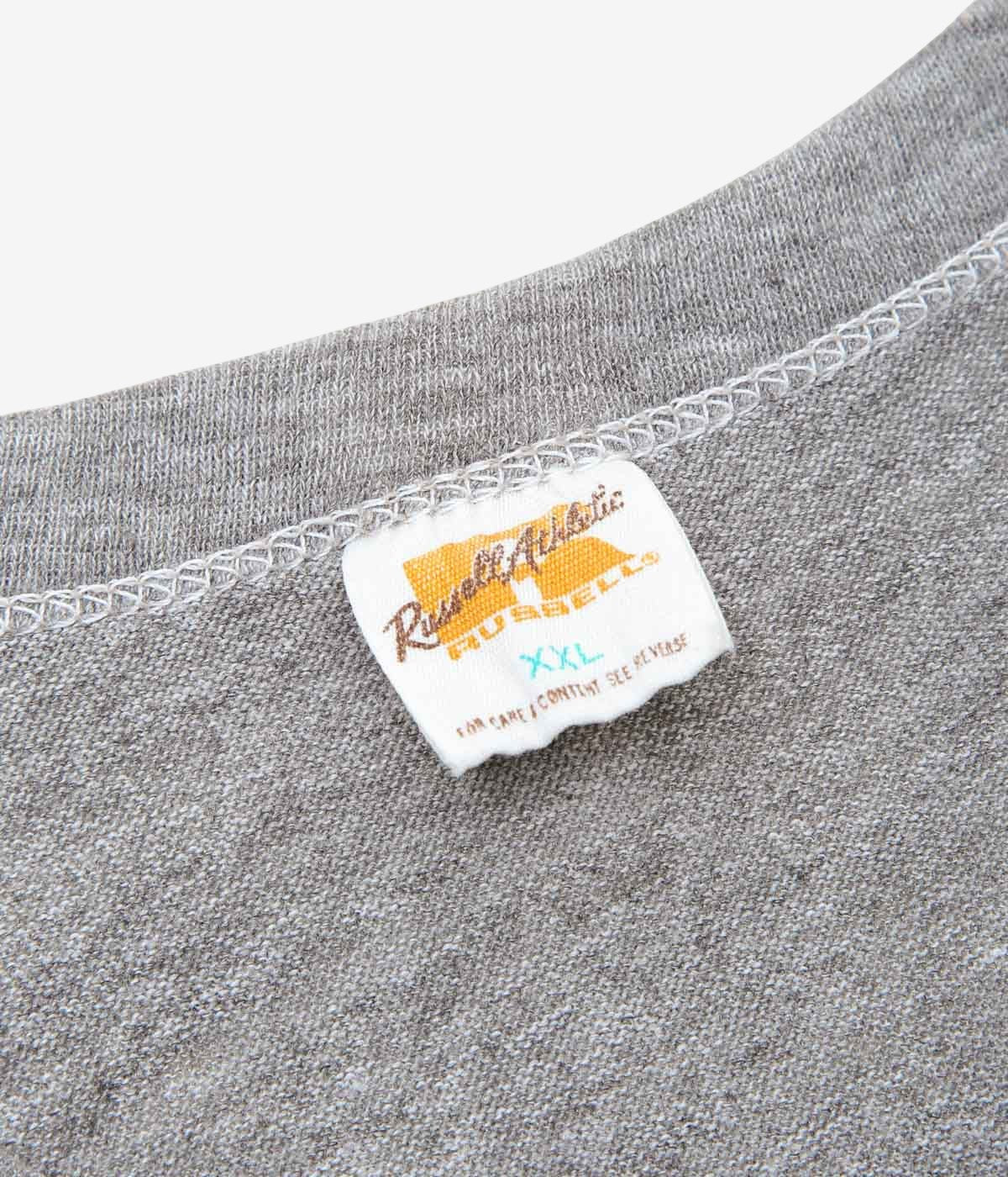 VINTAGE CLOTHING ''70's RUSSEL ATHLETIC PLANE TEE'' (GRAY)