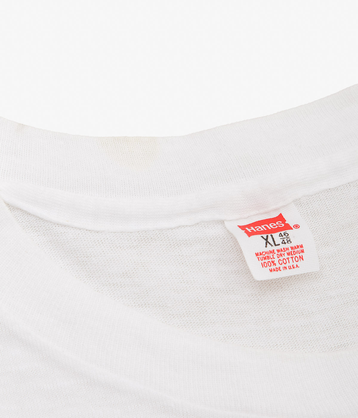 VINTAGE CLOTHING ''70S HANES "OHIO STATE DOG" HAND PAINT TSHIRTS'' (WHITE)