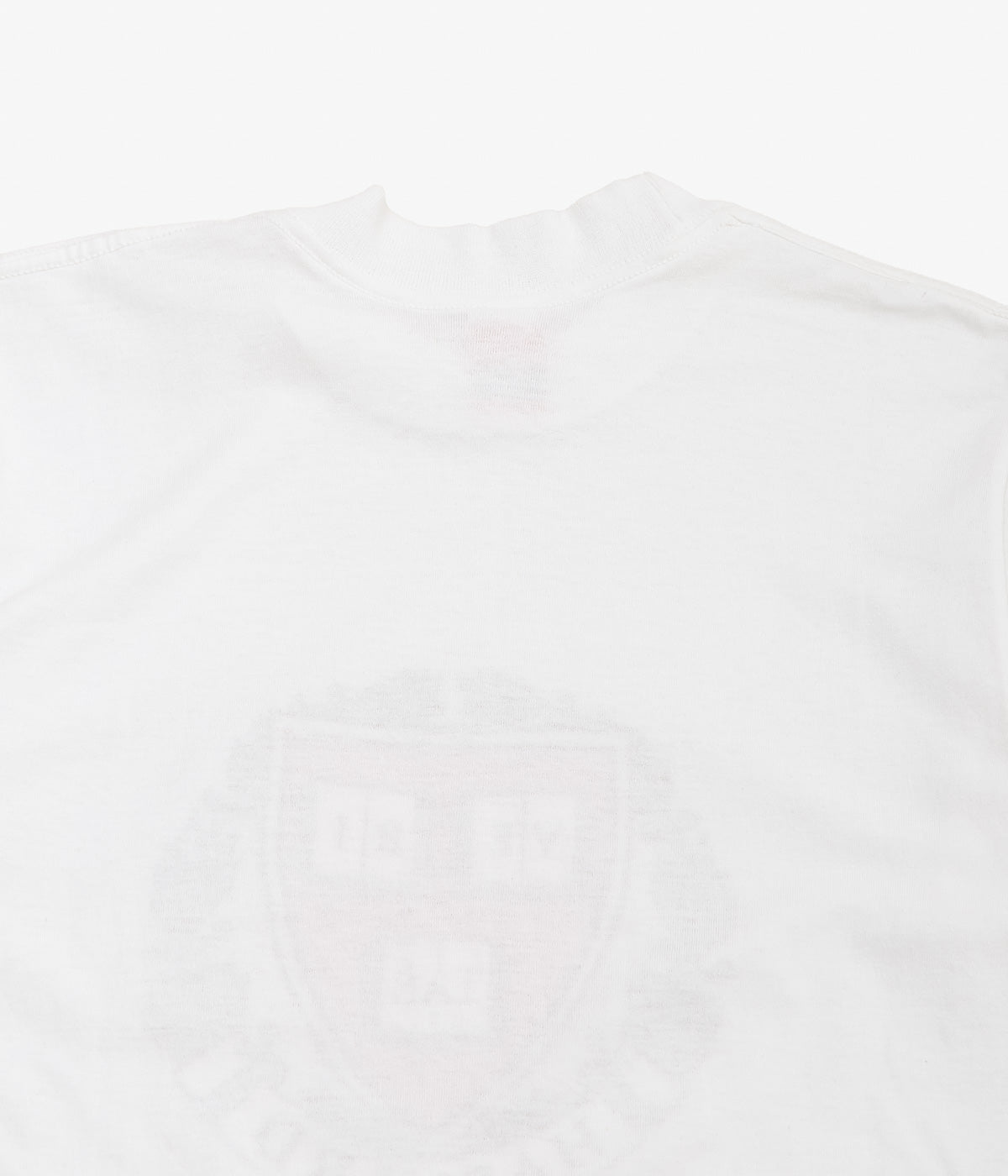 VINTAGE CLOTHING''80'S TEXTILE PRINTS “VERITAS”''(WHITE)