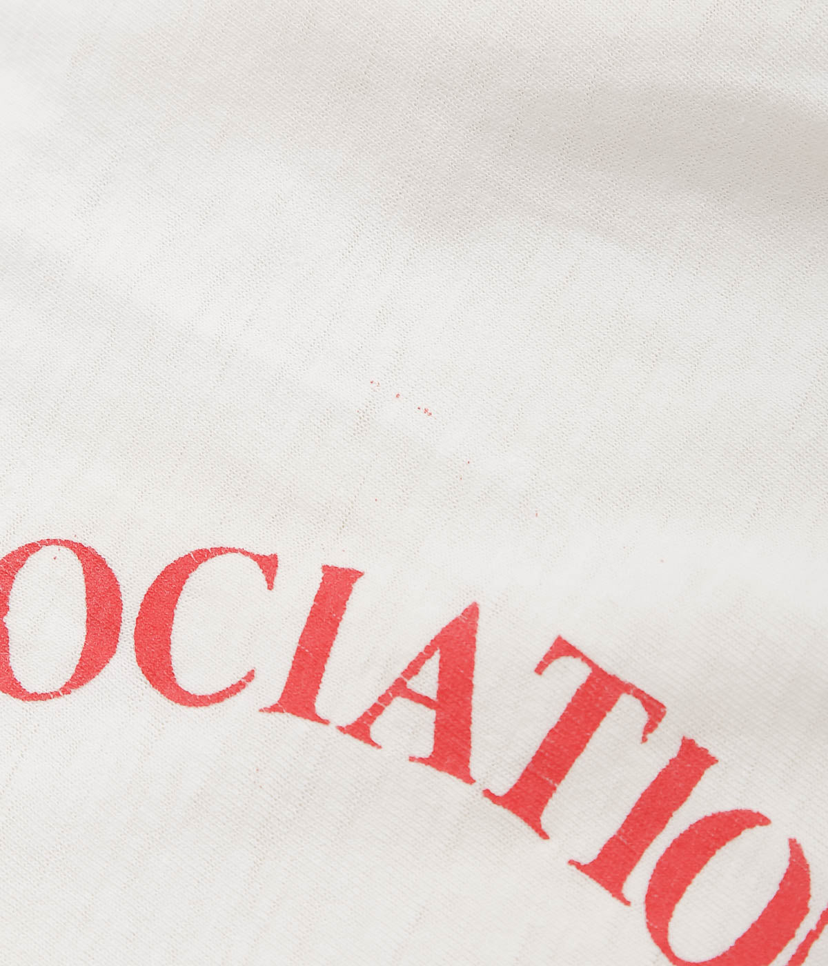 VINTAGE CLOTHING ''80S "AMERICAN STUDENT ASSOCIATION" RINGER TSHIRTS'' (NAVY*WHITE)