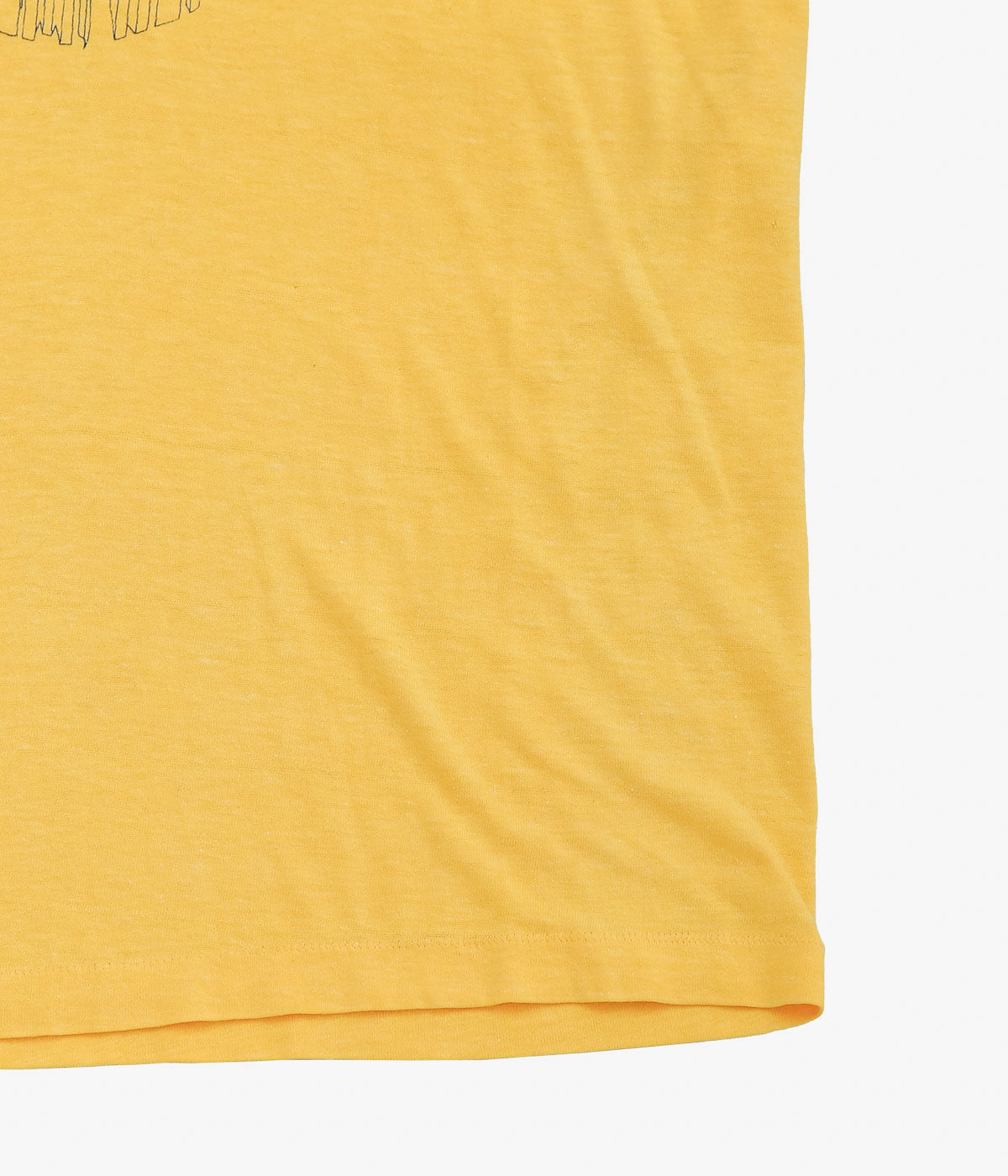 VINTAGE CLOTHING ''80S "GOVERNOR'S SCHOOL WEST 1982" TSHIRTS'' (YELLOW)