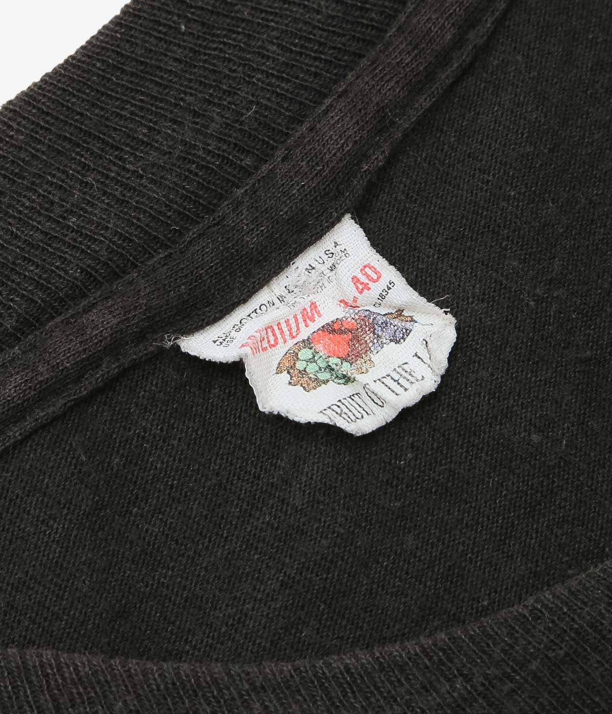 VINTAGE CLOTHING ''89-90's PAUL MACCARTNEY TOUR TEE'' (BLACK)
