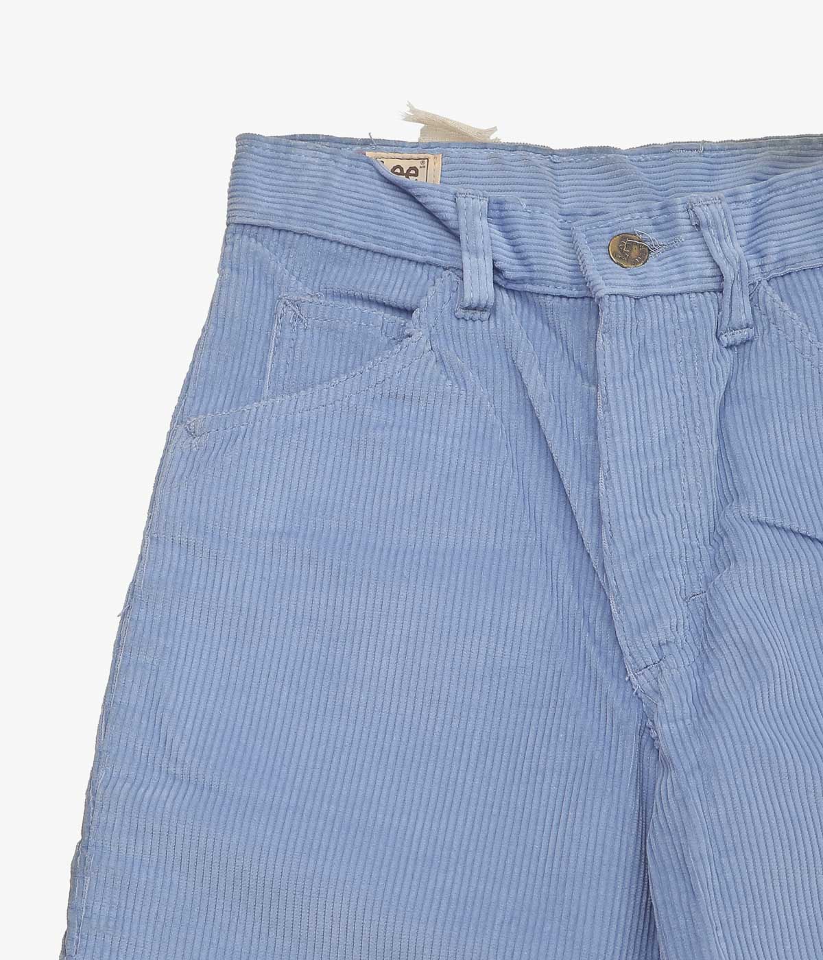VINTAGE CLOTHING '' DEADSTOCK 70-80's LEE FLARE COURDUROY 42 TALON ''(SAX)
