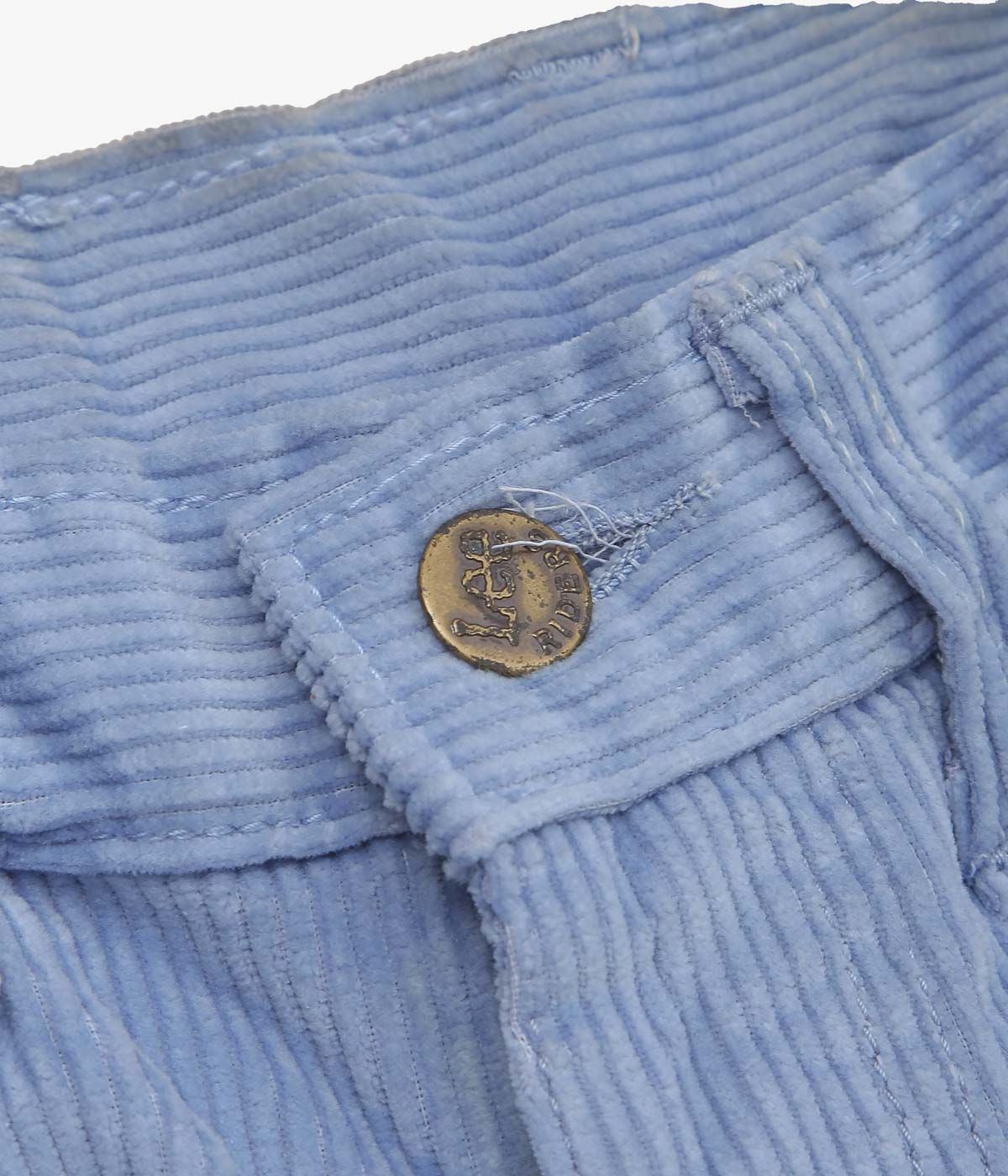 VINTAGE CLOTHING '' DEADSTOCK 70-80's LEE FLARE COURDUROY 42 TALON ''(SAX)