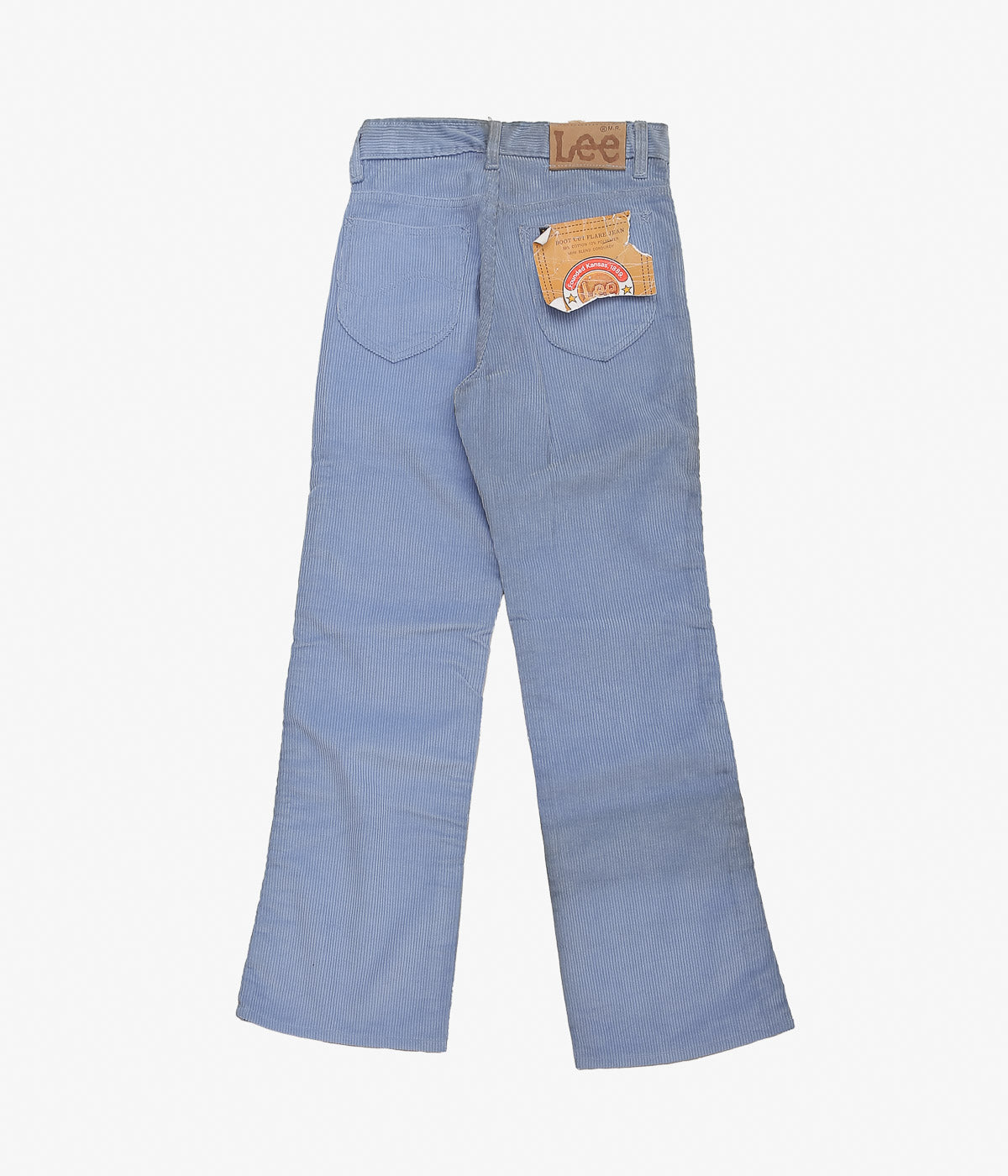 VINTAGE CLOTHING '' DEADSTOCK 70-80's LEE FLARE COURDUROY 42 TALON ''(SAX)