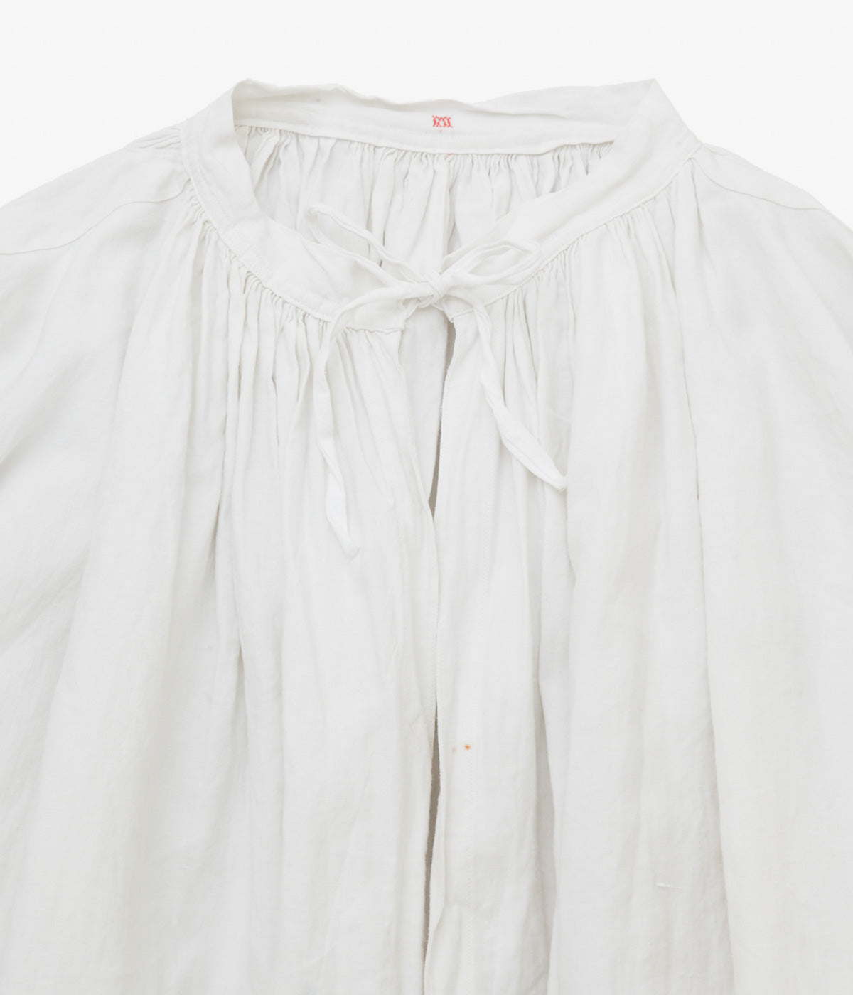 VINTAGE CLOTHING "EURO LINEN CHURCH SMOCK"(WHITE)
