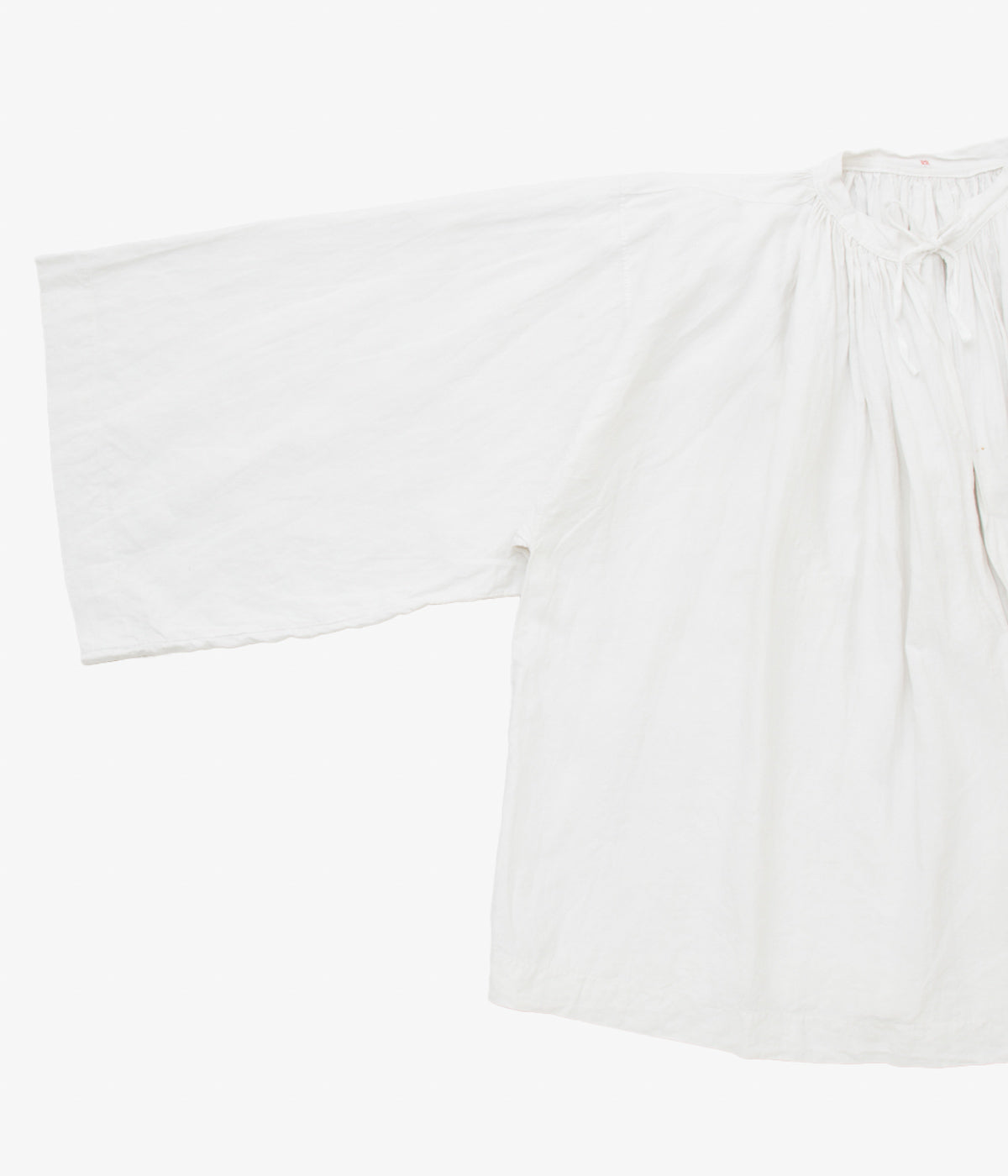 VINTAGE CLOTHING "EURO LINEN CHURCH SMOCK"(WHITE)