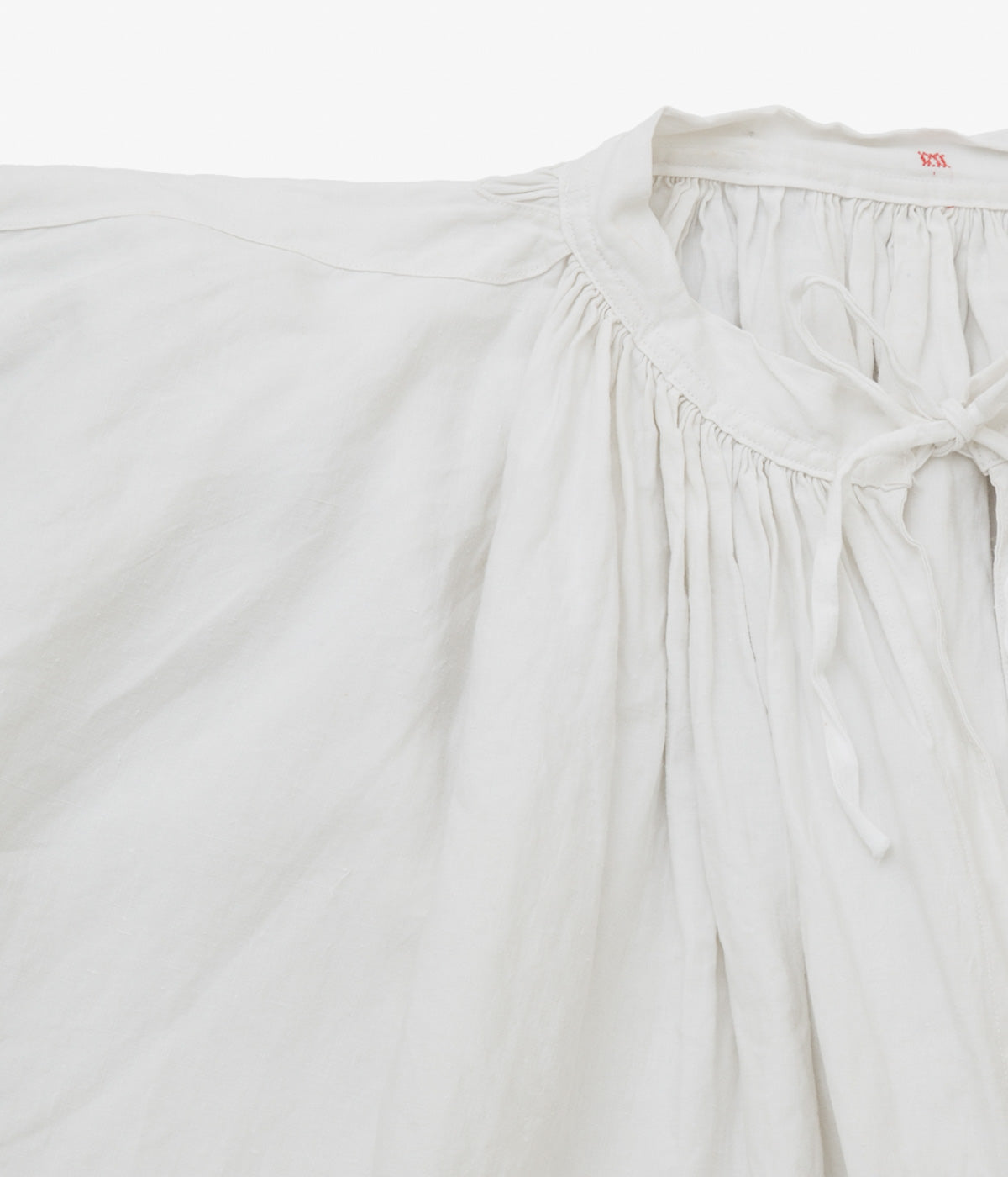 VINTAGE CLOTHING "EURO LINEN CHURCH SMOCK"(WHITE)