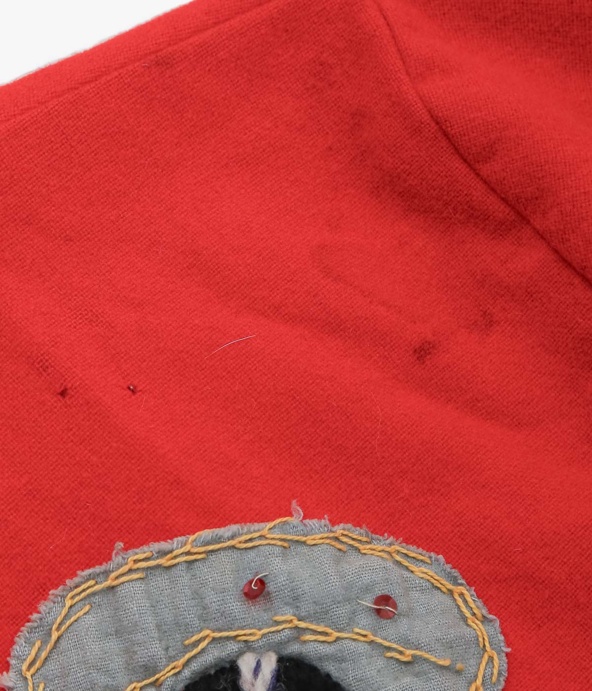 VINTAGE CLOTHING ''VINTAGE MEXICAN JACKET KID'S'' (RED)