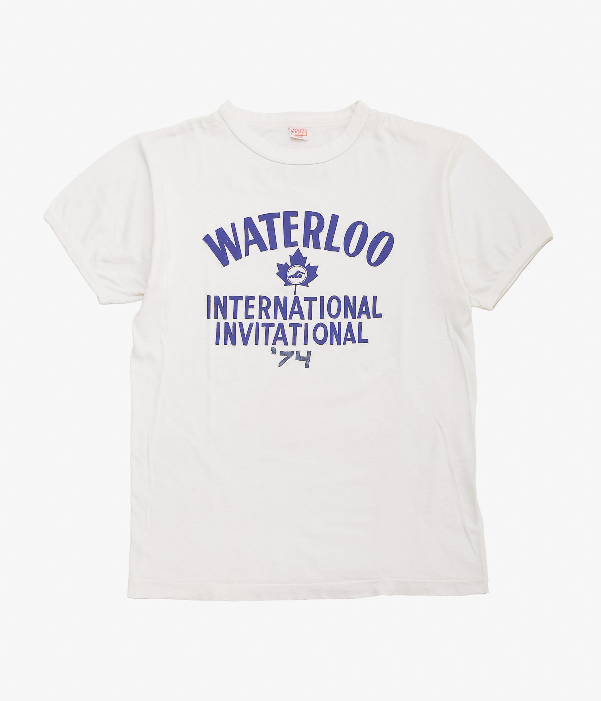 VINTAGE CLOTHING''WATERLOO TEE'' (WHITE)