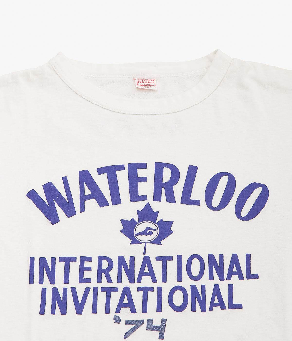 VINTAGE CLOTHING''WATERLOO TEE'' (WHITE)