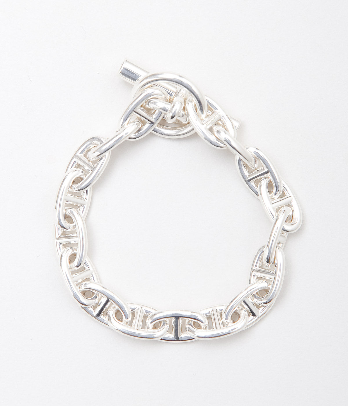 VINTAGE JEWELRY ''HERMES CHAINE d'ANCRE MM 17'' (ASSO)