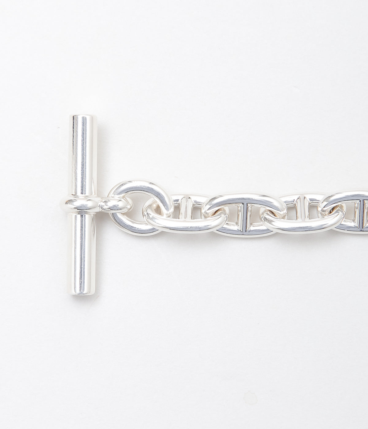 VINTAGE JEWELRY ''HERMES CHAINE d'ANCRE MM 17'' (ASSO)