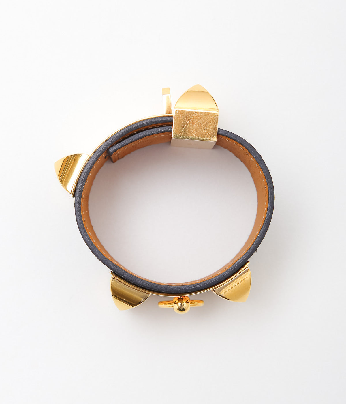 VINTAGE JEWELRY ''HERMES COLLIER DE CHIEN BRACELET'' (ASSO)