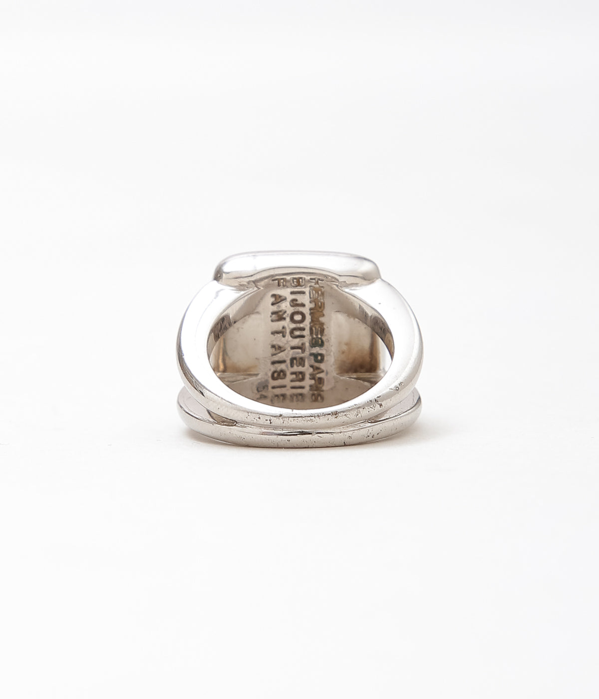 VINTAGE JEWELRY ''HERMES COROZO R RING'' (ASSO)