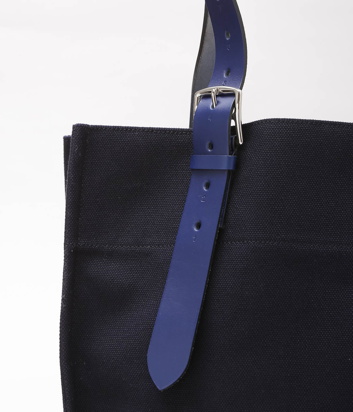 VINTAGE JEWELRY ''HERMES ETRIVIÈRE TOTE BAG'' (NAVY)