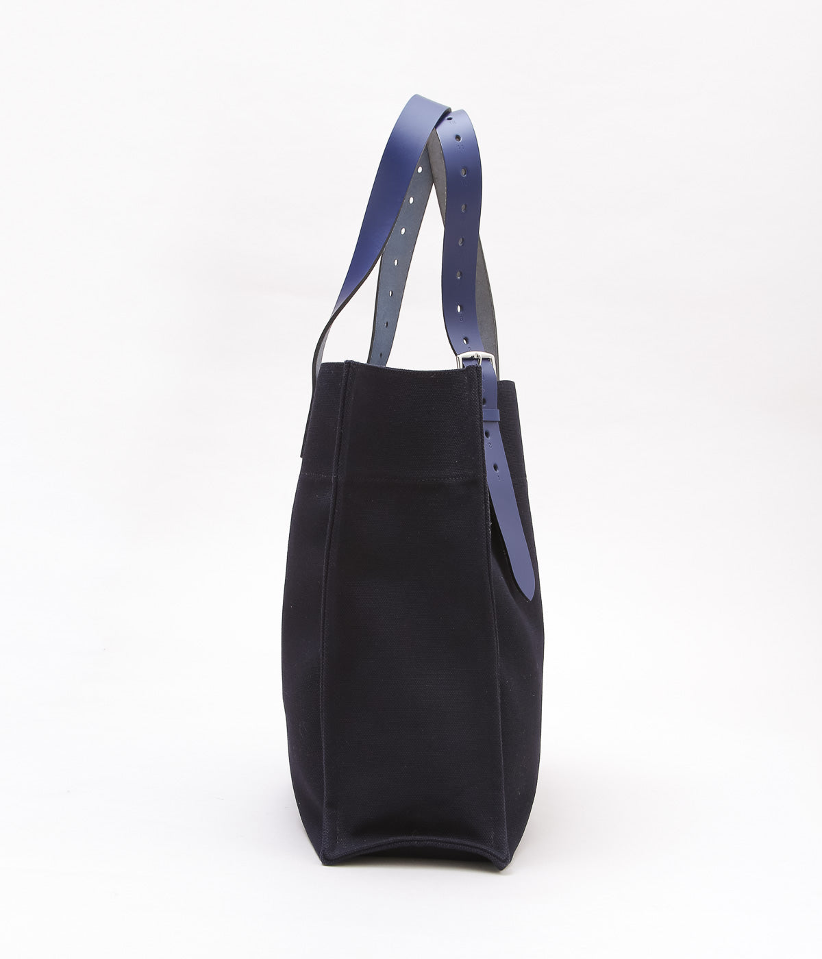 VINTAGE JEWELRY ''HERMES ETRIVIÈRE TOTE BAG'' (NAVY)