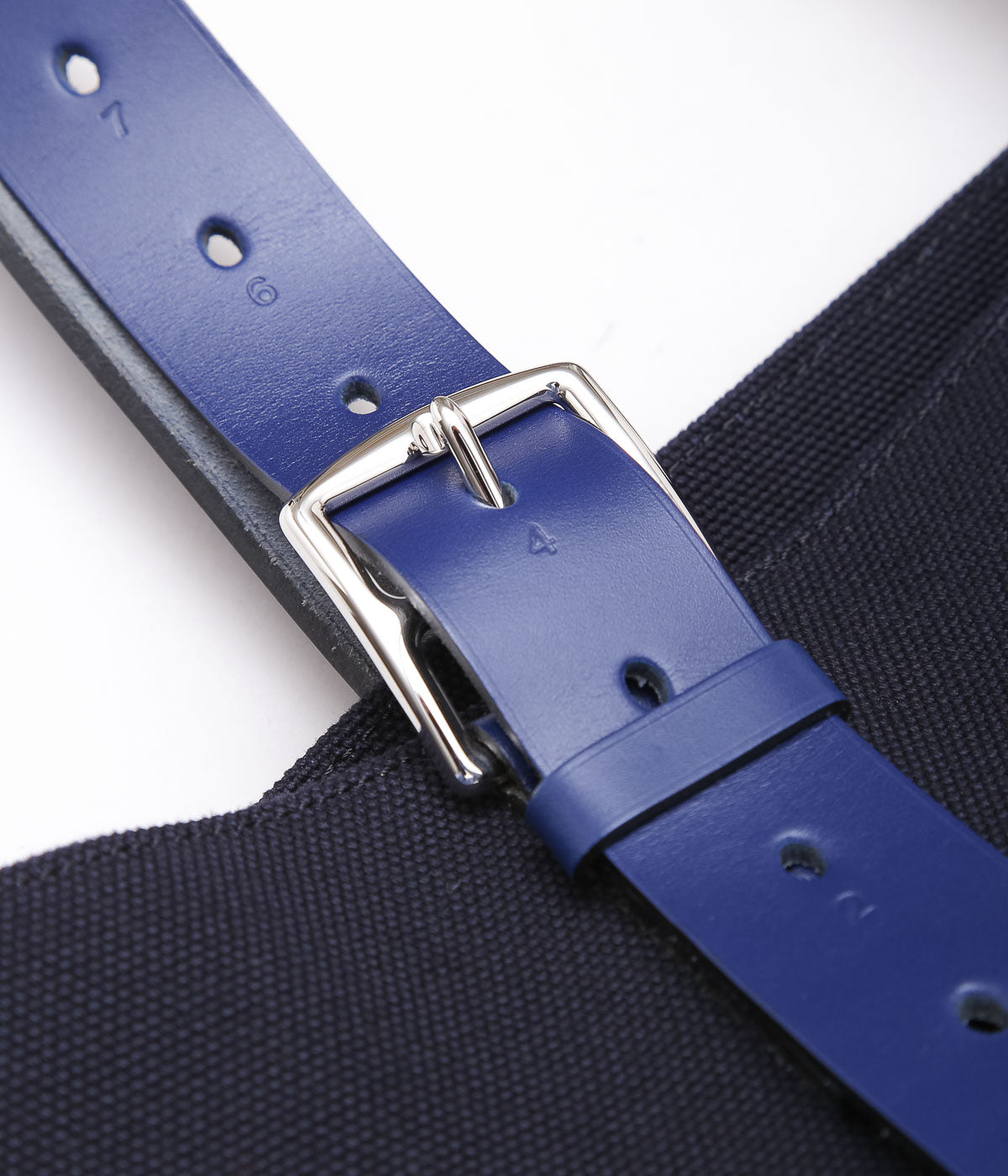 VINTAGE JEWELRY ''HERMES ETRIVIÈRE TOTE BAG'' (NAVY)
