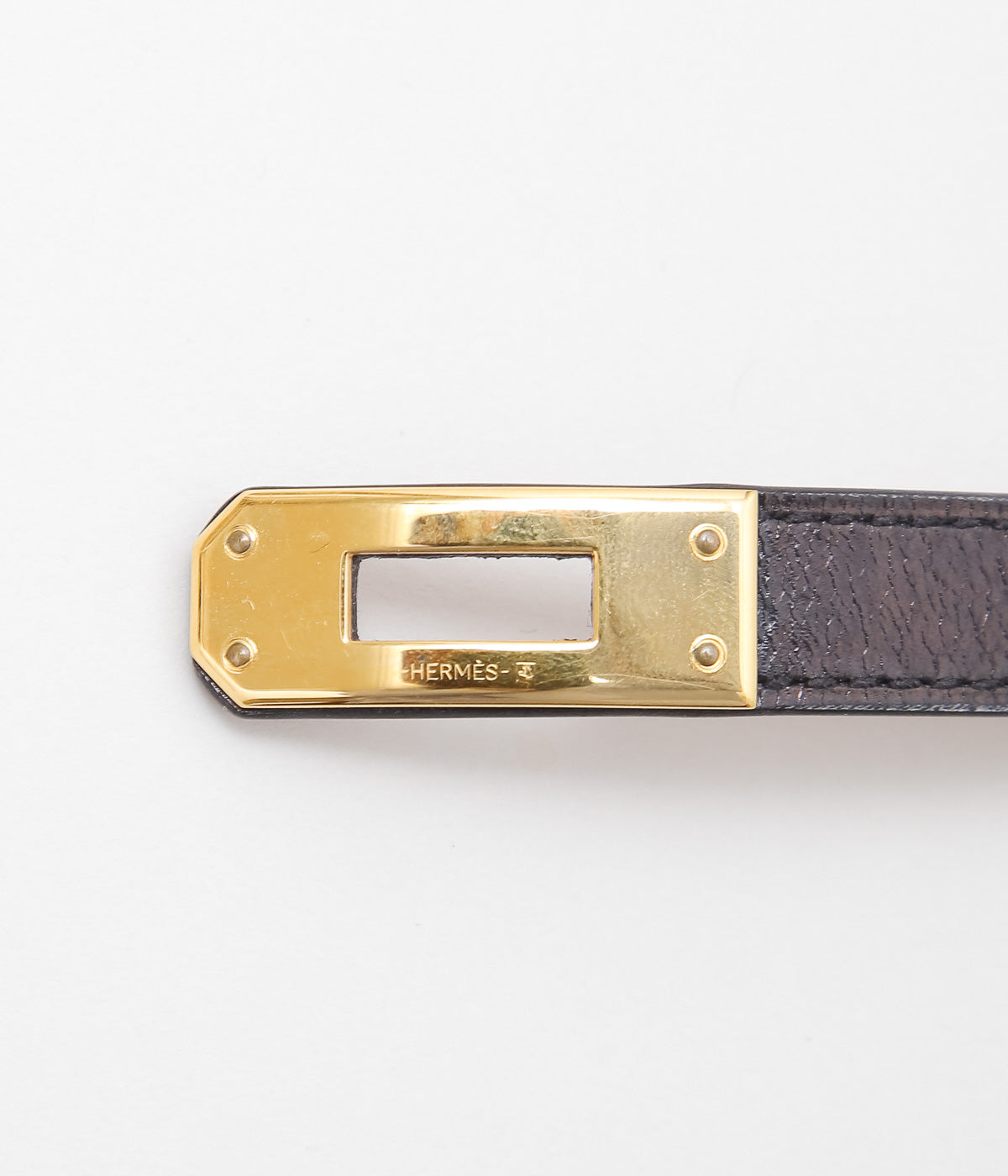 VINTAGE JEWELRY ''HERMES KELLY BRACELET'' (ASSO)