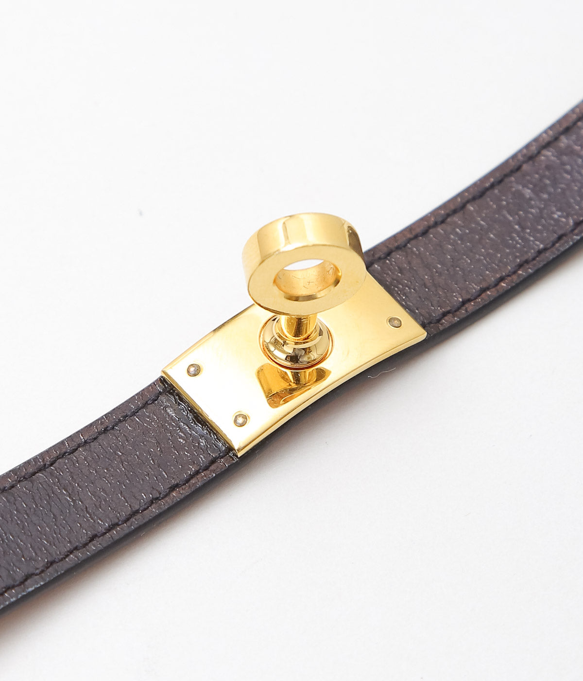 VINTAGE JEWELRY ''HERMES KELLY BRACELET'' (ASSO)