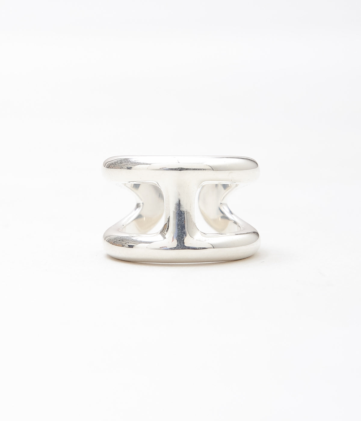 VINTAGE JEWELRY ''HERMES OSMOSE GM RING'' (ASSO)