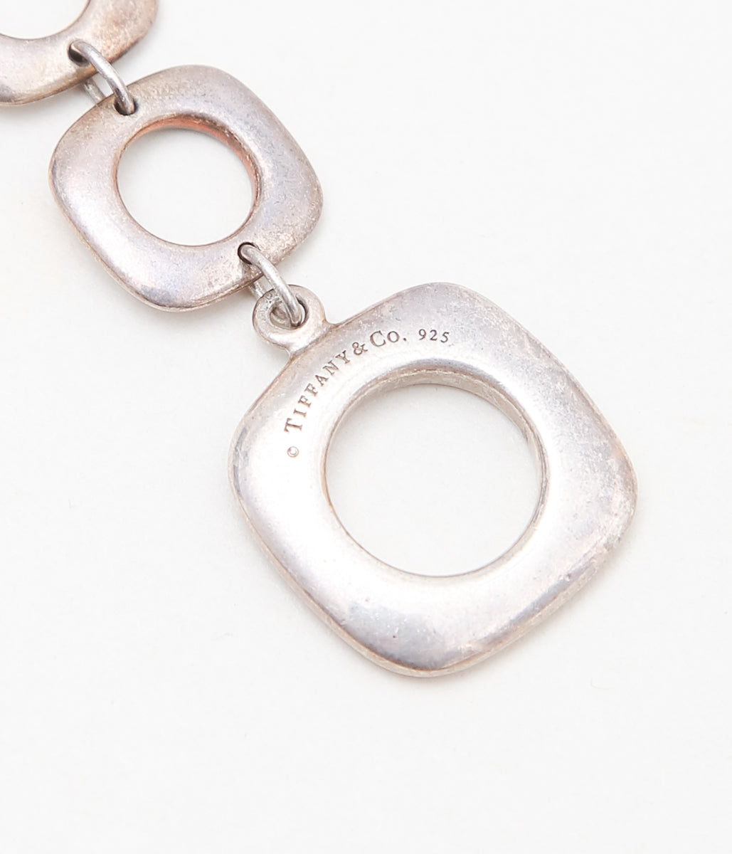 【VINTAGE JEWELRY】 TIFFANY ''TOGGLE BRACELET'' (SILVER)