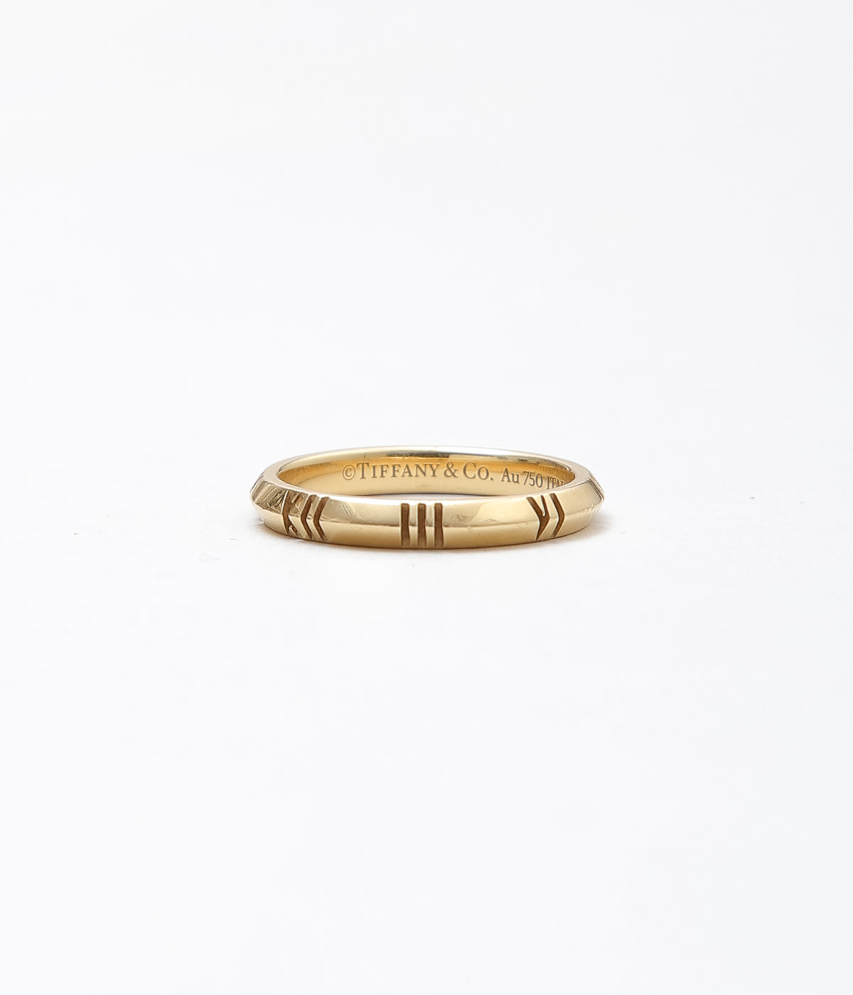 VINTAGE JEWELRY '' TIFFANY&CO. ATLAS YG RING'' (ASSO)
