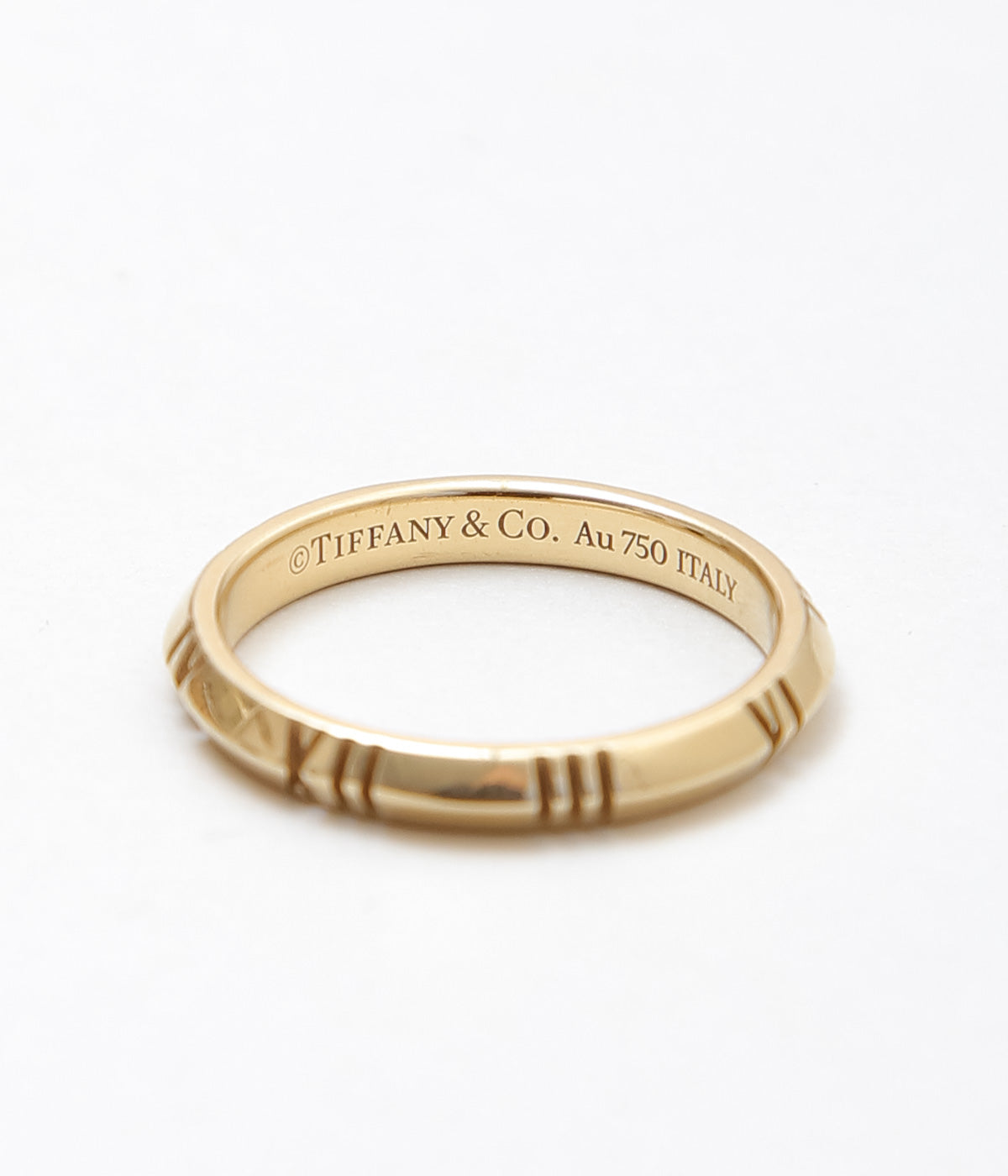 VINTAGE JEWELRY '' TIFFANY&CO. ATLAS YG RING'' (ASSO)