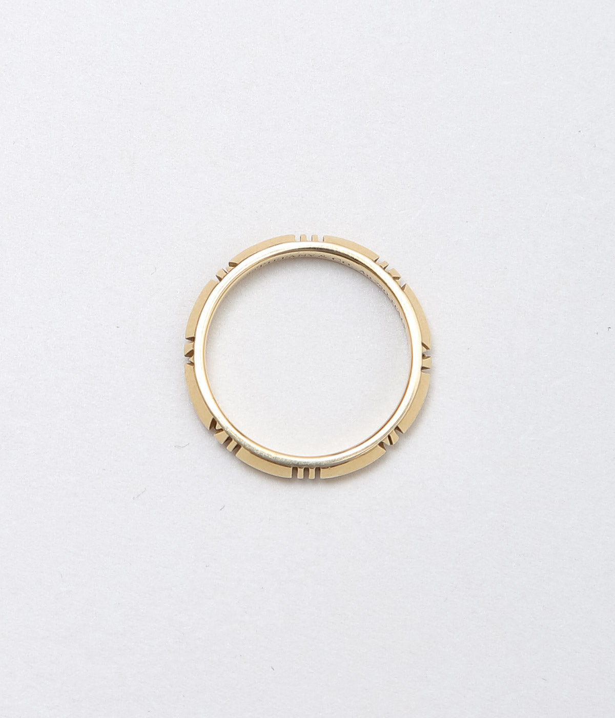 VINTAGE JEWELRY '' TIFFANY&CO. ATLAS YG RING'' (ASSO)