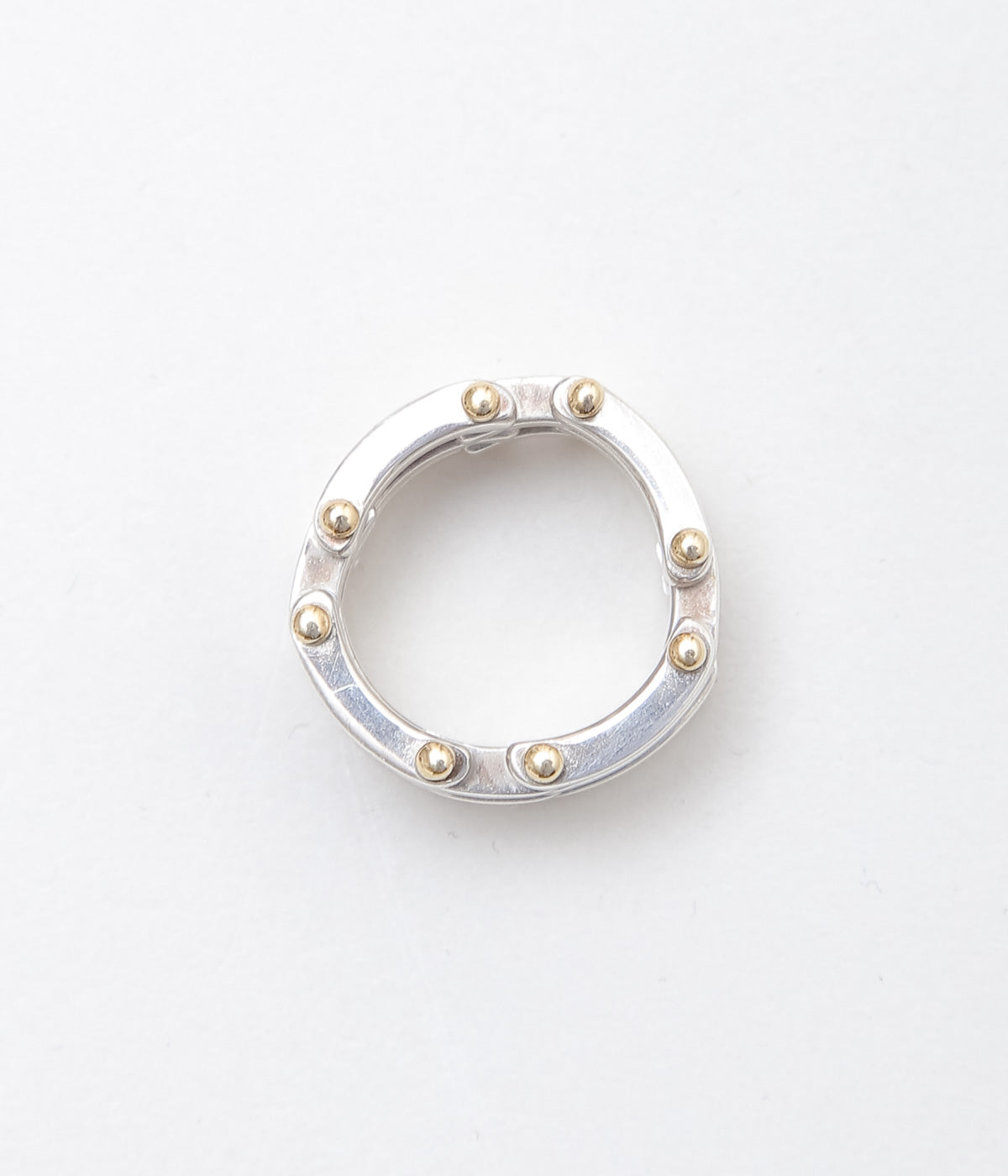 VINTAGE JEWELRY '' TIFFANY&CO. GATE LINK RING750'' (ASSO)